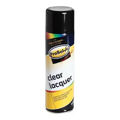 PROSOLVE CLEAR LACQUER AEROSOL 500ML