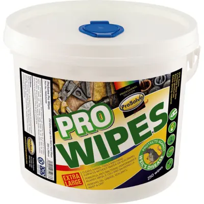 PROSOLVE ANTI WEILS WIPES (BUCKET OF 250)