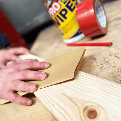 PROSOLVE ASSORTED GLASS SAND PAPER SHEETS 9X11"