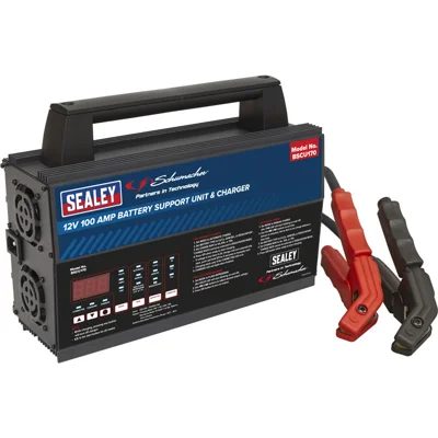 Sealey Schumacher Battery Support Unit and Charger - 12V 100A