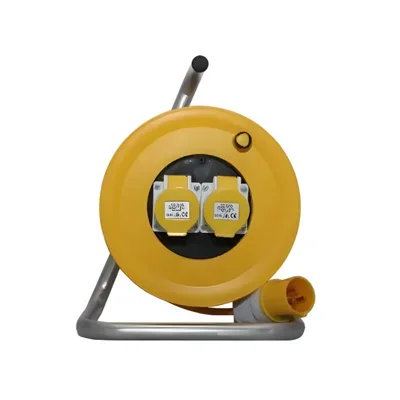 Connexion 16A 110V Cable Reel With 2 Sockets - 50m 2.5mm