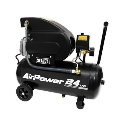 Sealey Air Power Direct Drive 24L Electric Air Compressor - 2hp