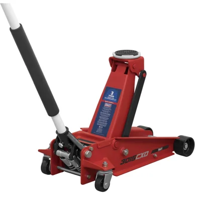 Sealey 3 Tonne Trolley Jack With Super Rocket Lift
