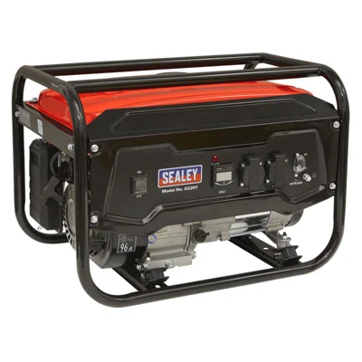 Sealey 2.2kW Portable Petrol Generator 230V 6.5hp