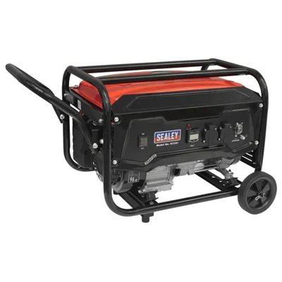 Sealey 3.1kW Portable Petrol Generator 230V 7hp