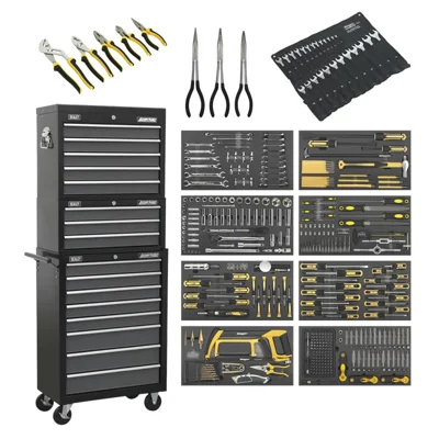 Sealey American Pro 16 Drawer Tool Chest With Tool Kit