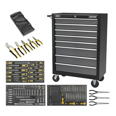 Sealey American Pro 8 Drawer Tool Chest With Tool Kit