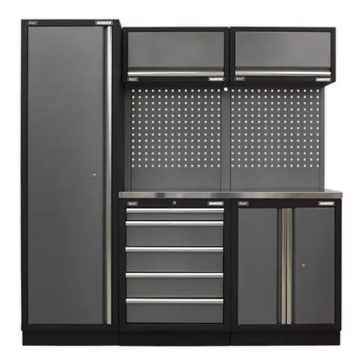 Sealey Superline Pro 2m Stainless Steel Worktop Modular Storage System