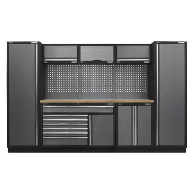 Sealey Superline Pro 3.24m Wood Worktop Modular Storage System