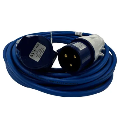 Connexion 240V Extension Lead With 32A Plug And Coupler - 14m 2.5mm