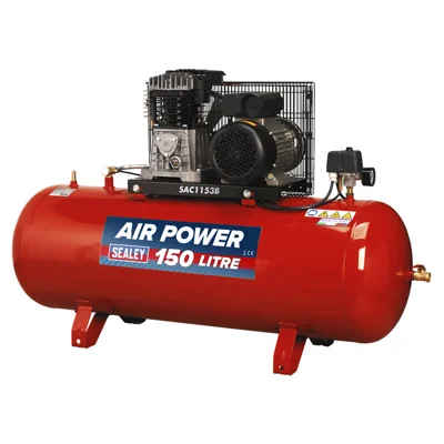 Sealey Air Power 150L Belt Drive Air Compressor