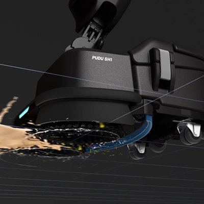 PUDU SH1 Smart Upright Scrubber Dryer