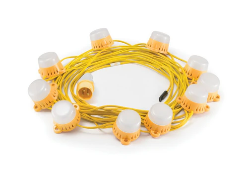 HSC 22m 110V Festoon Kit 10 X 8W LED Heads