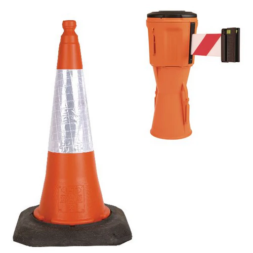 Seton EasyExtend Retractable Barrier Head, Cone and Cone Adaptor Kit